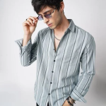 Men Striped Casual